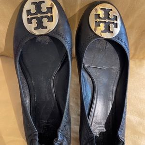 Tory Burch black flats size 6.5